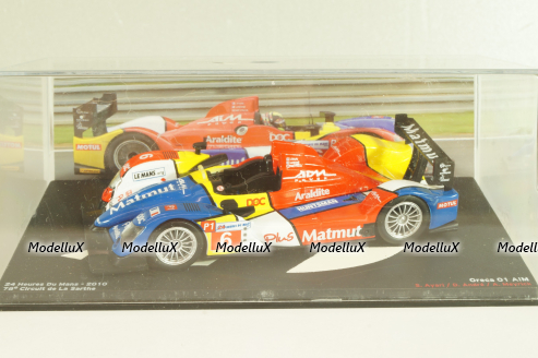 Oreca 01 AIM №1 24h Le Mans 2010, S.Ayari/D.André/A.Meyrick, Altaya 1:43