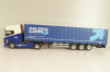 DAF XG tractor with semi trailer "Calsina Carre" 2022, blue/white, Camiones Españoles Nº 10, Salvat 1:43
