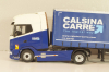 DAF XG tractor with semi trailer "Calsina Carre" 2022, blue/white, Camiones Españoles Nº 10, Salvat 1:43