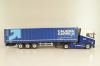 DAF XG tractor with semi trailer "Calsina Carre" 2022, blue/white, Camiones Españoles Nº 10, Salvat 1:43