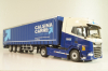 DAF XG tractor with semi trailer "Calsina Carre" 2022, blue/white, Camiones Españoles Nº 10, Salvat 1:43
