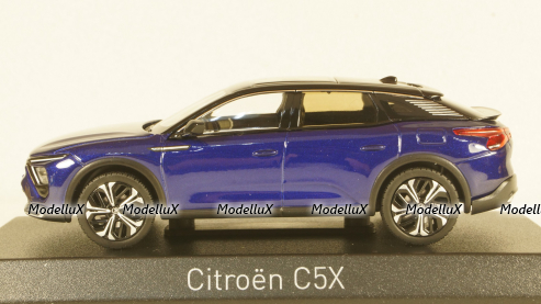 Citroen C5X 2021 Magnetique Blue, 155572, Norev 1:43