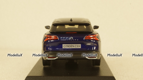 Citroen C5X 2021 Magnetique Blue, 155572, Norev 1:43