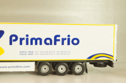 VOLVO FH tractor with semi trailer "Prima Frio" 2020, white, Camiones Españoles Nº 15, Salvat 1:43