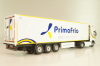 VOLVO FH tractor with semi trailer "Prima Frio" 2020, white, Camiones Españoles Nº 15, Salvat 1:43