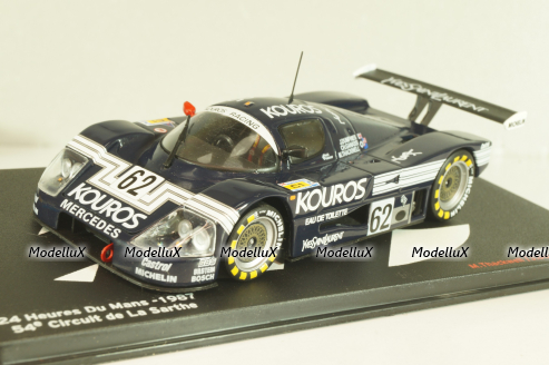 Sauber Mercedes C9  #62 Le Mans 1987, M.Thackwell/J.Dumfries/C.Ganassi,  Altaya 1:43