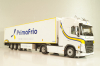 VOLVO FH tractor with semi trailer "Prima Frio" 2020, white, Camiones Españoles Nº 15, Salvat 1:43