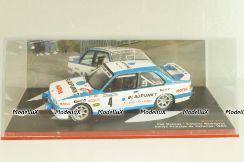 BMW M3 (E30) #4 Rally Prince Of Asturias 1989, Bassas/Rodriguez, Altaya 1:43
