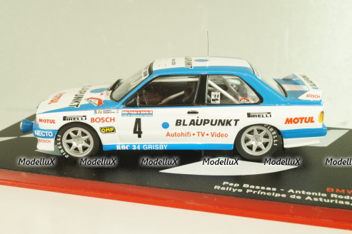 BMW M3 (E30) #4 Rally Prince Of Asturias 1989, Bassas/Rodriguez, Altaya 1:43