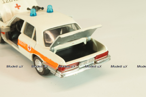 Mercedes-Benz 350 SE (W116) Notarzt 1972, 301612, Schuco 1:43
