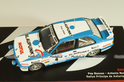 BMW M3 (E30) #4 Rally Prince Of Asturias 1989, Bassas/Rodriguez, Altaya 1:43