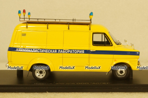 Ford Transit "Криминалистическая лаборатория" 1974г., Spark 1:43