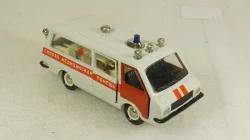 Раф-2203, медицинская, светло-серая, сентябрь 89г., Тантал/Радон 1:43
