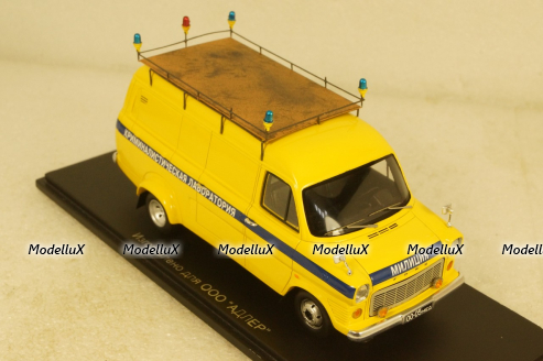 Ford Transit "Криминалистическая лаборатория" 1974г., Spark 1:43