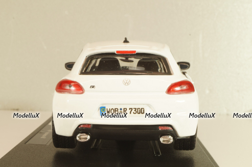 Volkswagen Scirocco R 2008, white, 21060, Burago 1:24