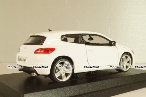 Volkswagen Scirocco R 2008, white, 21060, Burago 1:24