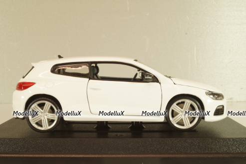 Volkswagen Scirocco R 2008, white, 21060, Burago 1:24