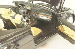 BMW M3 Cabriolet (E46) 2001, black, Kyosho 1:18