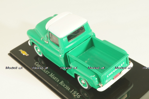 Chevrolet Marta Rocha 1956, green, Salvat 1:43