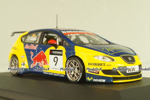 Seat Leon WTCC #9, Brasil 2006, J.Gene, Altaya 1:43