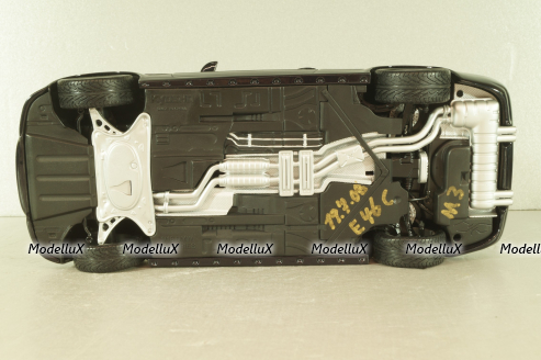 BMW M3 Cabriolet (E46) 2001, black, Kyosho 1:18