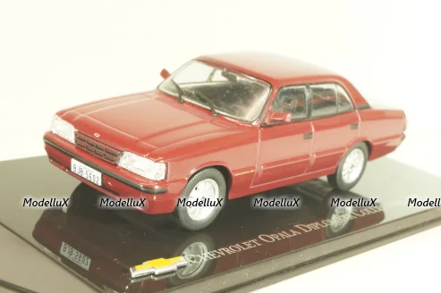 Chevrolet Opala Diplomata Collectors 1992, maroon, Salvat 1:43