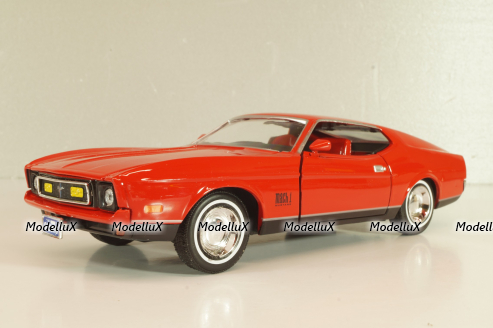 Ford Mustang Mach I from movie James Bond "Diamonds are Forever" 1971, red, 79851, Motor Max 1:24