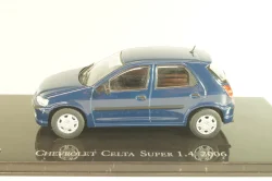 Chevrolet Celta Super 1.4 2006, dark blue, Salvat 1:43