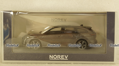 Peugeot 308 Sw Gt 2021 Platinum Grey, 473936, Norev 1:43
