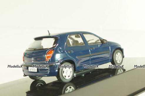 Chevrolet Celta Super 1.4 2006, dark blue, Salvat 1:43