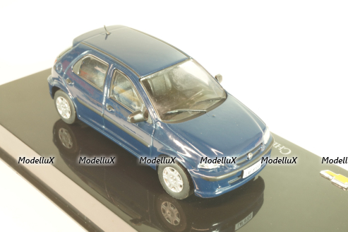 Chevrolet Celta Super 1.4 2006, dark blue, Salvat 1:43