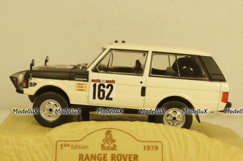 Range Rover Classic Dakar 1979, j.Genestier, J.Terbiaut, J.Lemordant, Norev 1:43