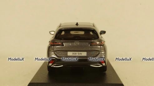 Peugeot 308 Sw Gt 2021 Platinum Grey, 473936, Norev 1:43
