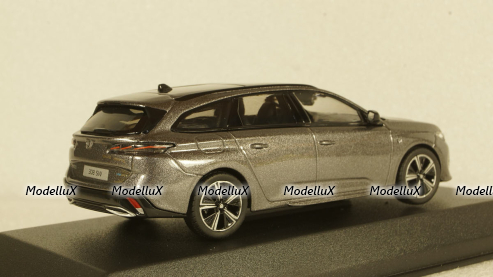 Peugeot 308 Sw Gt 2021 Platinum Grey, 473936, Norev 1:43