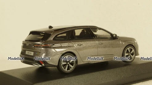 Peugeot 308 Sw Gt 2021 Platinum Grey, 473936, Norev 1:43