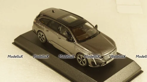 Peugeot 308 Sw Gt 2021 Platinum Grey, 473936, Norev 1:43