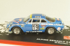 Renault Alpine A110 1800 #19, Rally Monte Carlo 1976, M.Mouton/F.Conconi, Altaya 1:43