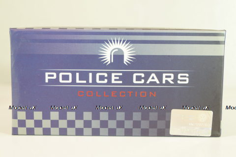 Volkswagen Beetle 1200 Polizei 1977, white/green, 7598001, Atlas Police Cars Collection 1:43 Уценка!