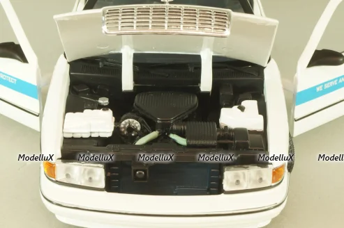 Chevrolet Caprice Police Chicago 1993, white, UT Models 1:18