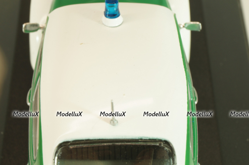 Volkswagen Beetle 1200 Polizei 1977, white/green, 7598001, Atlas Police Cars Collection 1:43 Уценка!