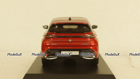 Peugeot 308 GT 2021 Elixir Red, 473932, Norev 1:43