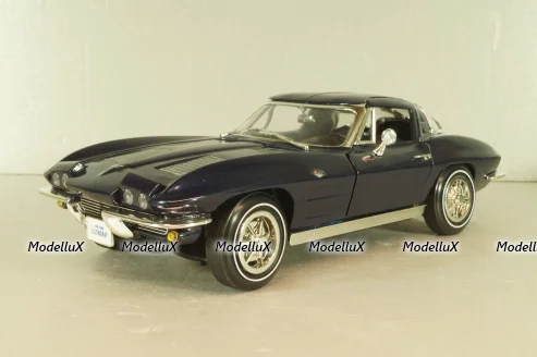 Chevrolet Corvette (C2) Stingray 1963, blue, ERTL 1:18