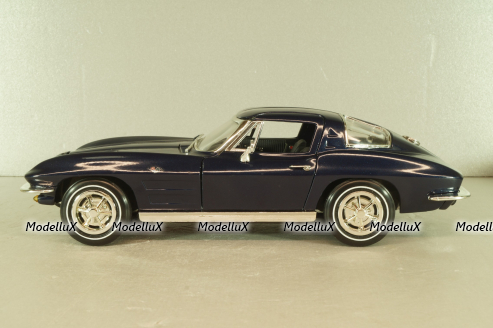Chevrolet Corvette (C2) Stingray 1963, blue, ERTL 1:18