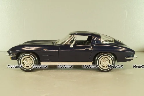 Chevrolet Corvette (C2) Stingray 1963, blue, ERTL 1:18