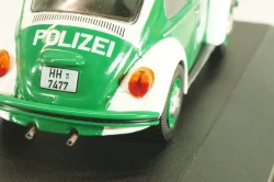 Volkswagen Beetle 1200 Polizei 1977, white/green, 7598001, Atlas Police Cars Collection 1:43 Уценка!