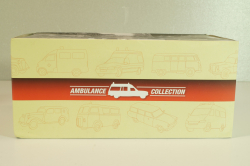 Cadillac Miller-Meteor Ambulance 1959, red/white, 7495002, Atlas Ambulance Cars Collection #2 1:43