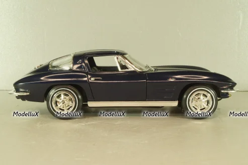 Chevrolet Corvette (C2) Stingray 1963, blue, ERTL 1:18