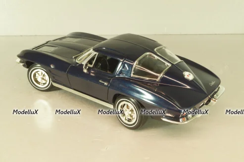 Chevrolet Corvette (C2) Stingray 1963, blue, ERTL 1:18