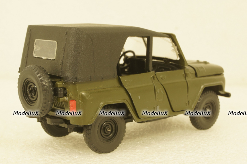 Уаз-469, хаки, Агат 1:43