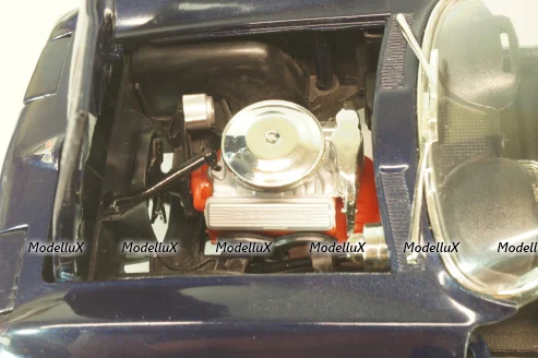 Chevrolet Corvette (C2) Stingray 1963, blue, ERTL 1:18